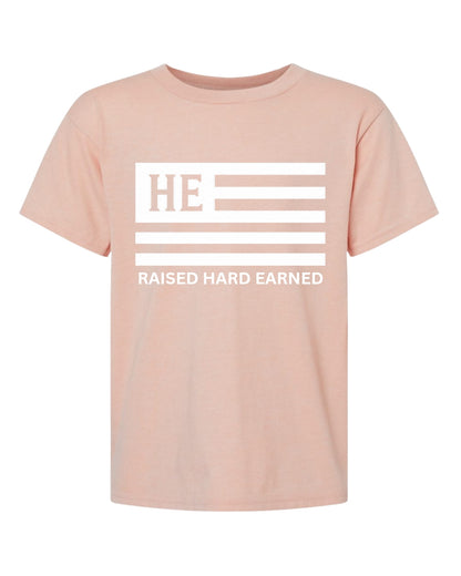 RAISED HARD EARNED TEE