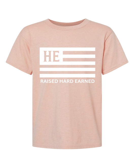 RAISED HARD EARNED TEE